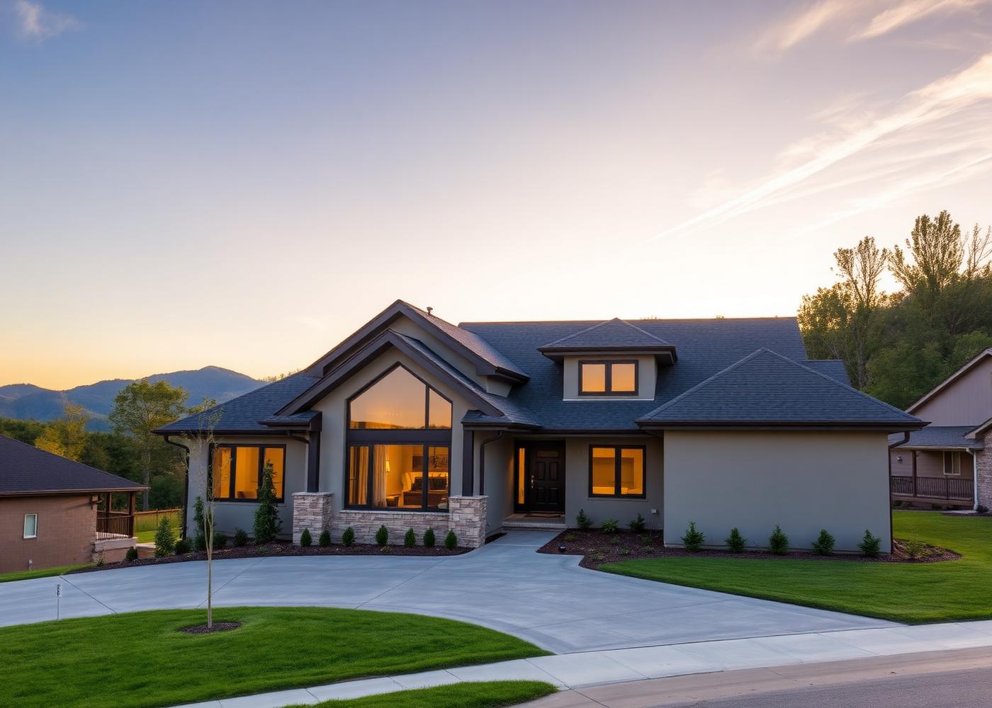 Energy efficient home in the Chattanooga Tennessee area